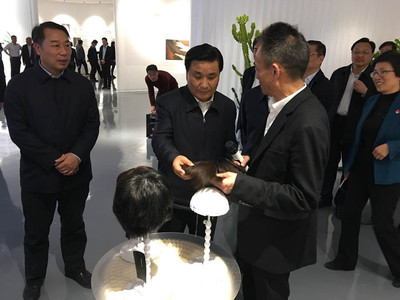 观摩组走进建安区 聚焦瑞贝卡纤维材料产业园项目与室内环境检测